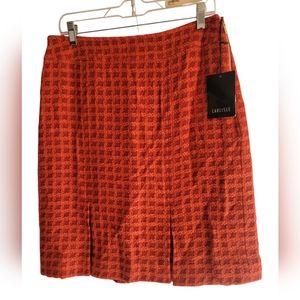 Carlisle Women's Red Boucle Skirt